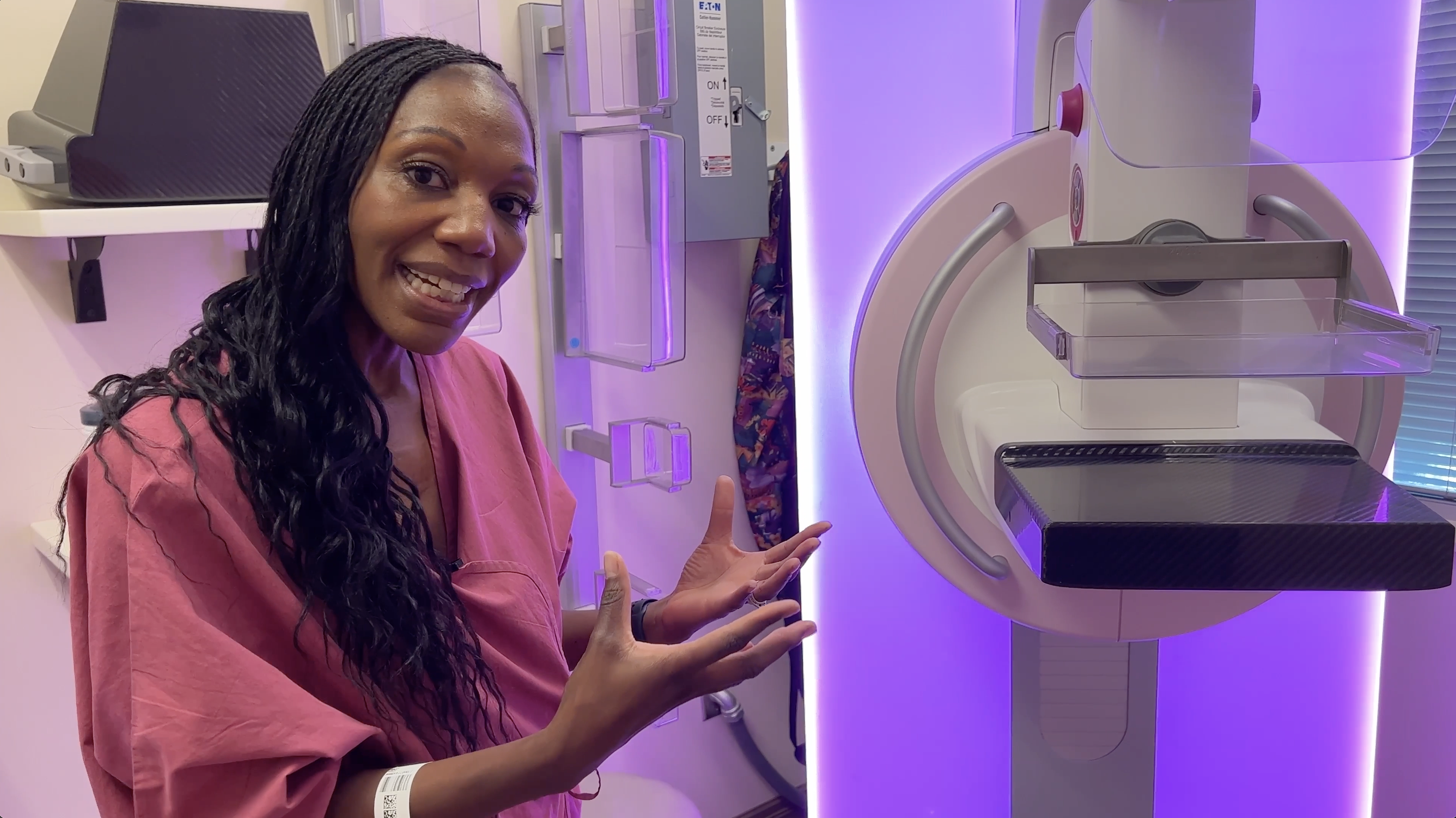 What is a mammogram like?
