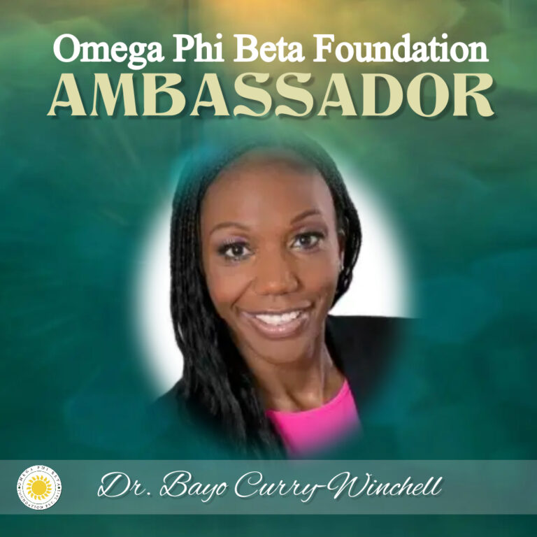 Omega Phi Beta Ambassador